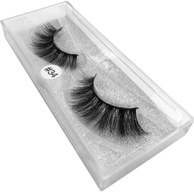 Natural false eyelashes