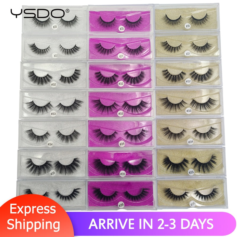 Natural false eyelashes