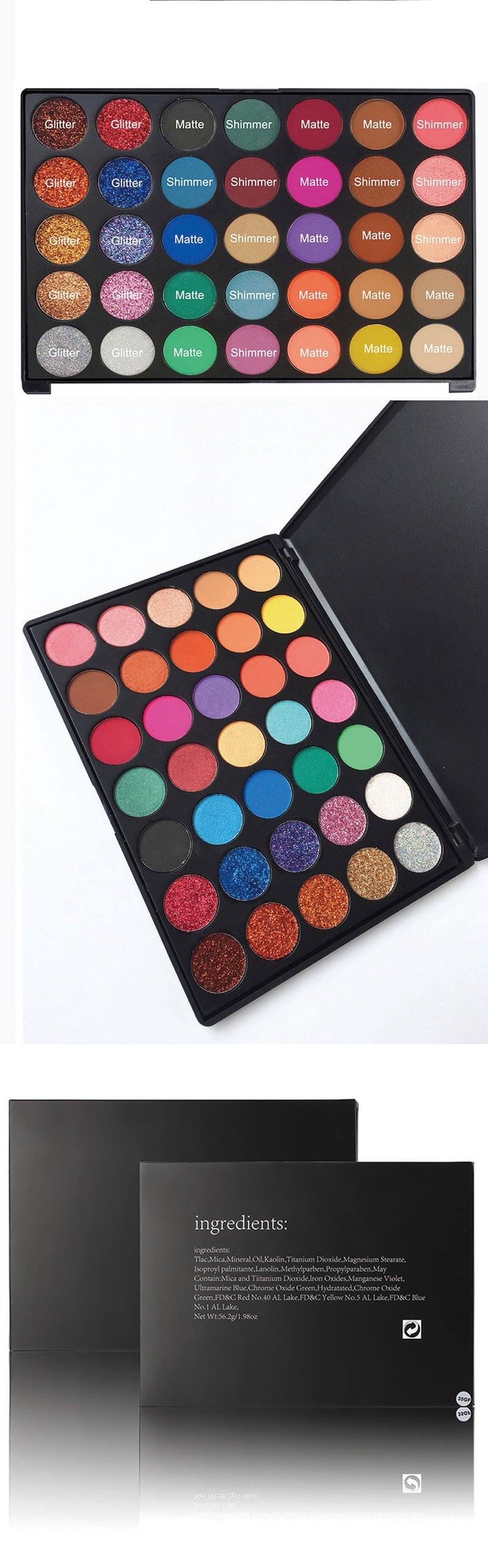 High Pigment Eye Shadow Palette