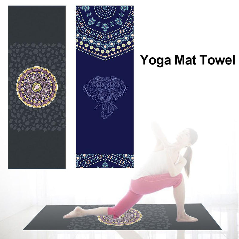 Sided Printed Yoga Towel