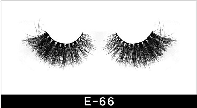 Makeup Thick Long False Eyelashes