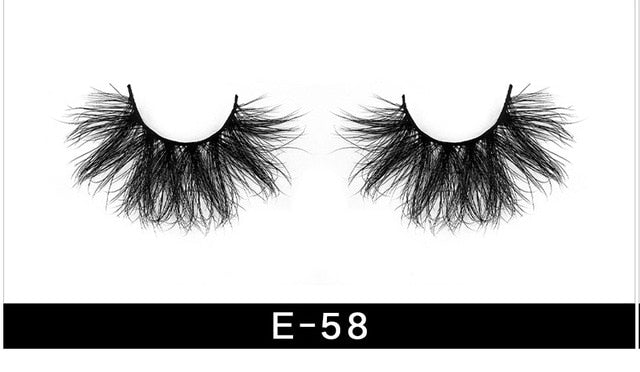 Makeup Thick Long False Eyelashes