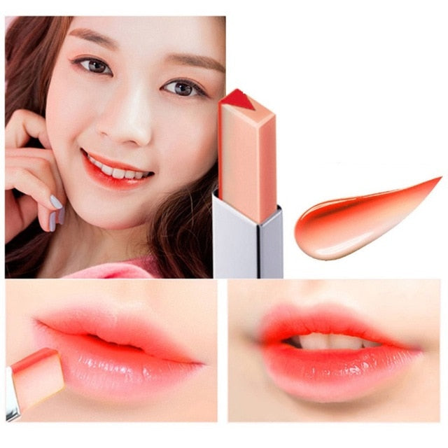 Double Color V-Shaped Lipstick