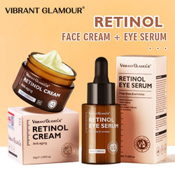 Retinol Face Cream And Eye Serum